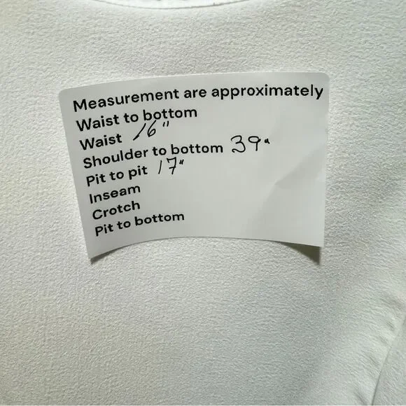 NANETTE LEPORE White BELLA DONNA Dress 4 Bell Sleeves Flounce Contrast Edge NWT - Picture 14 of 14